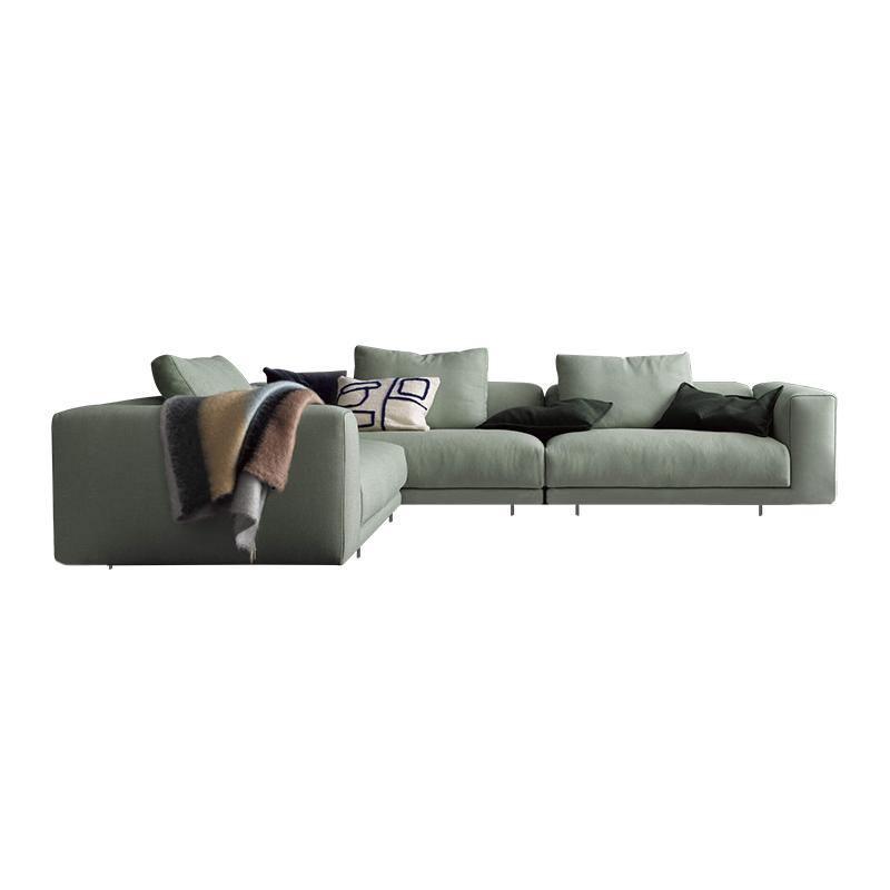 Goswell Corner Sofa - Green