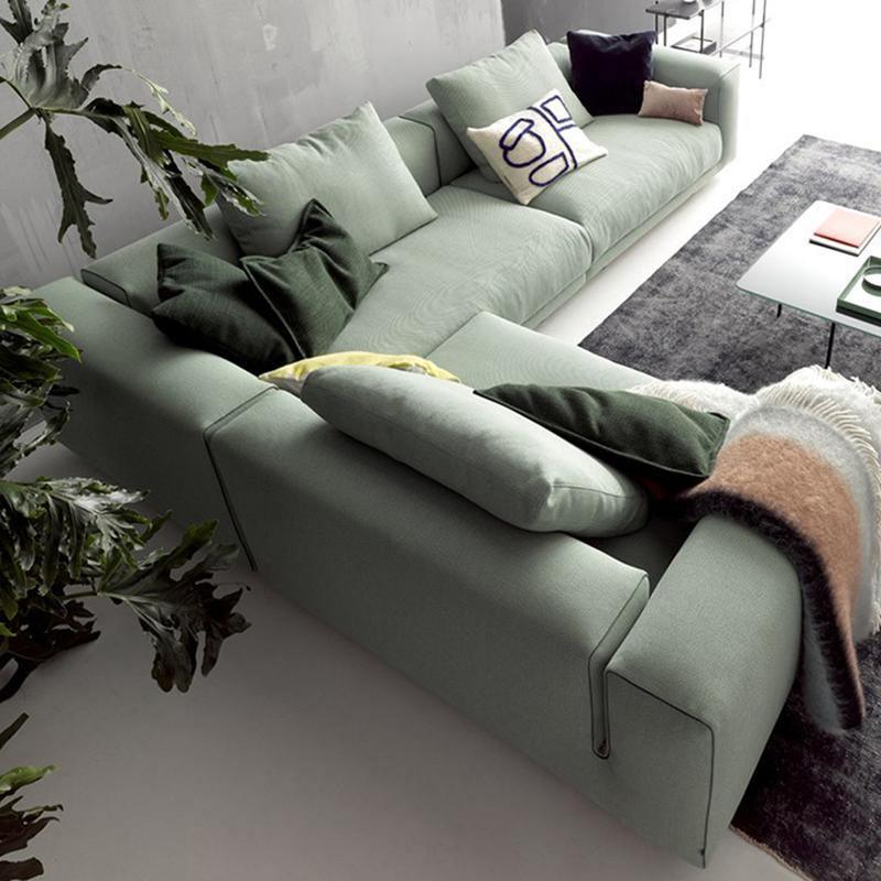 Goswell Corner Sofa - Green