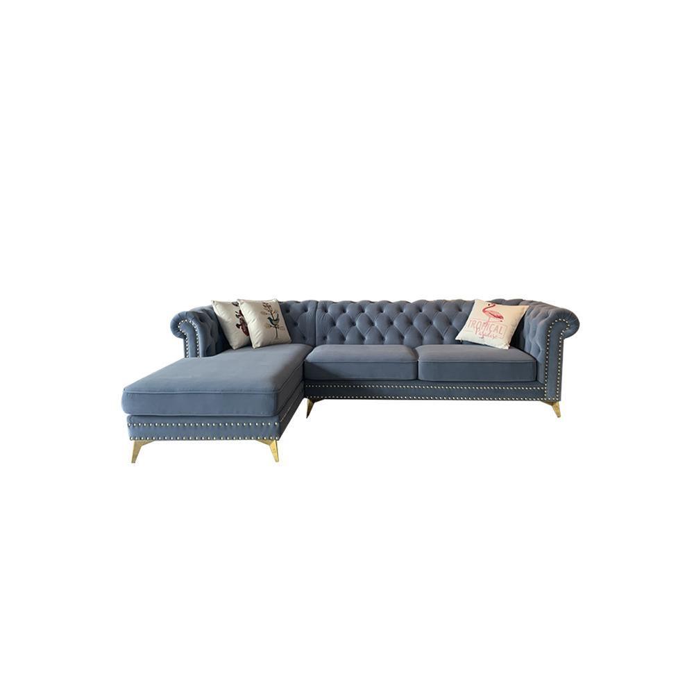 Glamour Three Seater Corner Sofa