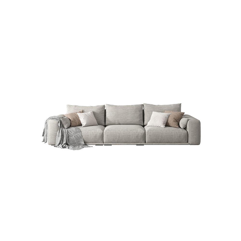 Frances Two Seater Sofa, Cotton Linen