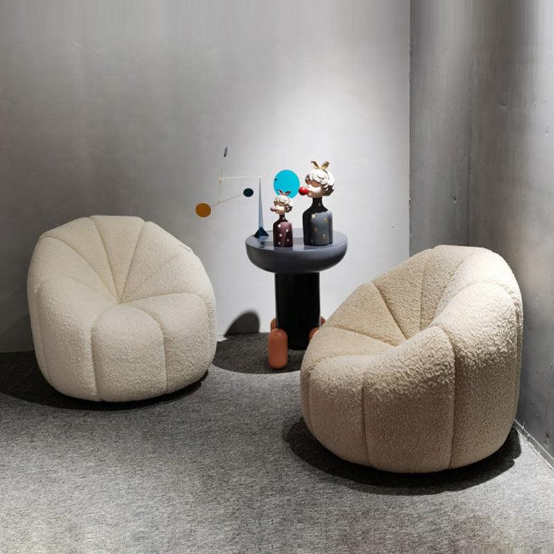 Arsav Pumpkin Armchair, Boucle