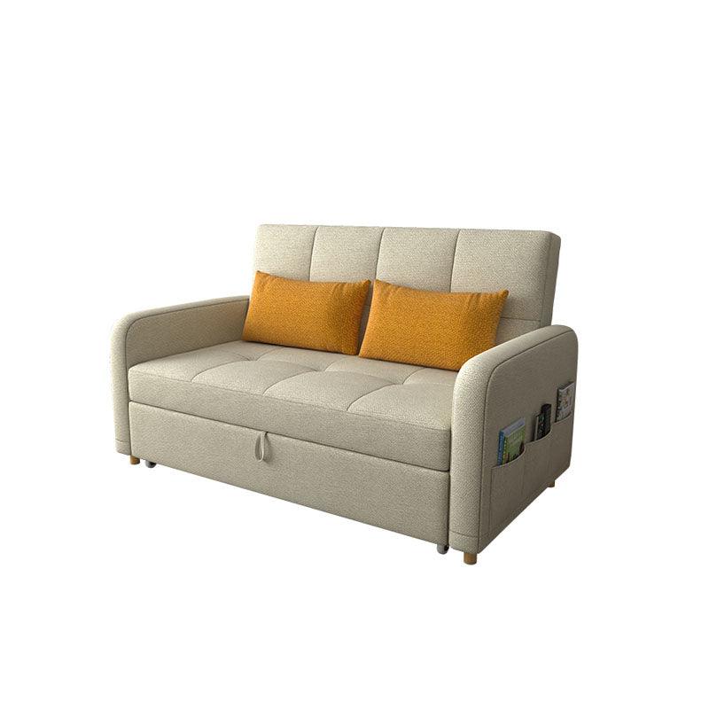 ML203 Three Seater Sofa Bed, Linen