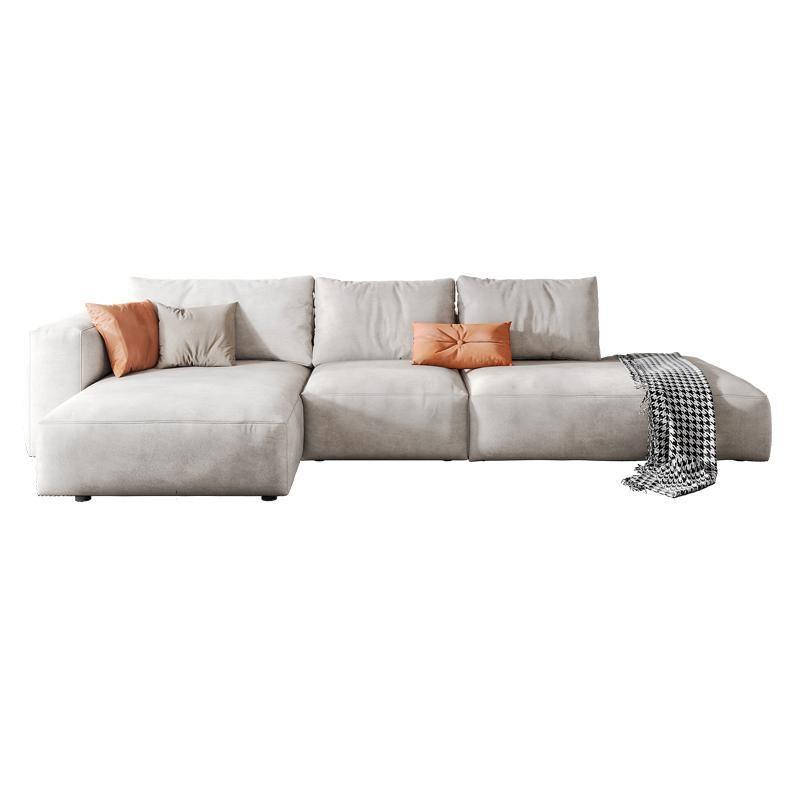 Samona Three Seater Corner Sofa, Leathaire